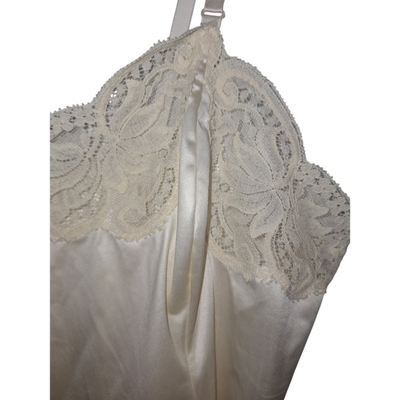 Vintage Wonder Maid Ivory Fairycore Union‎ Made Lacey Camisole Festival Coquette - Picture 3 of 4